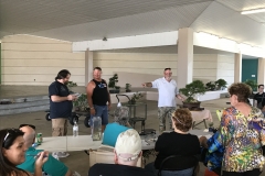 Donnie and Adam and Reggie working the auction